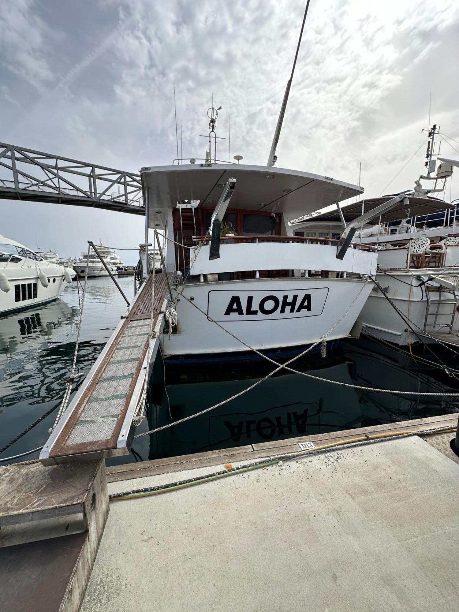 Habitacion Marineria Boat Aloha Barcelona Exteriér fotografie